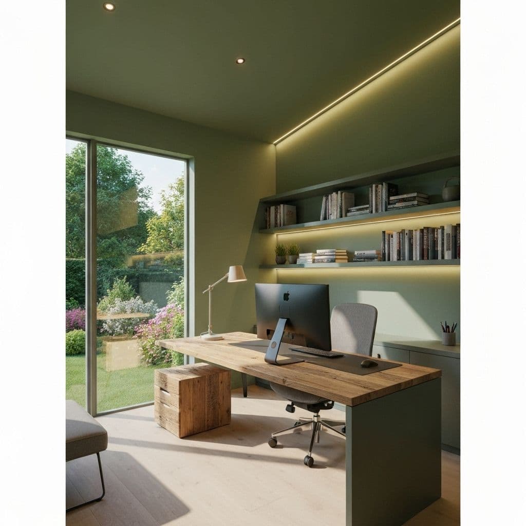 Completed garden room and office project in Belfast