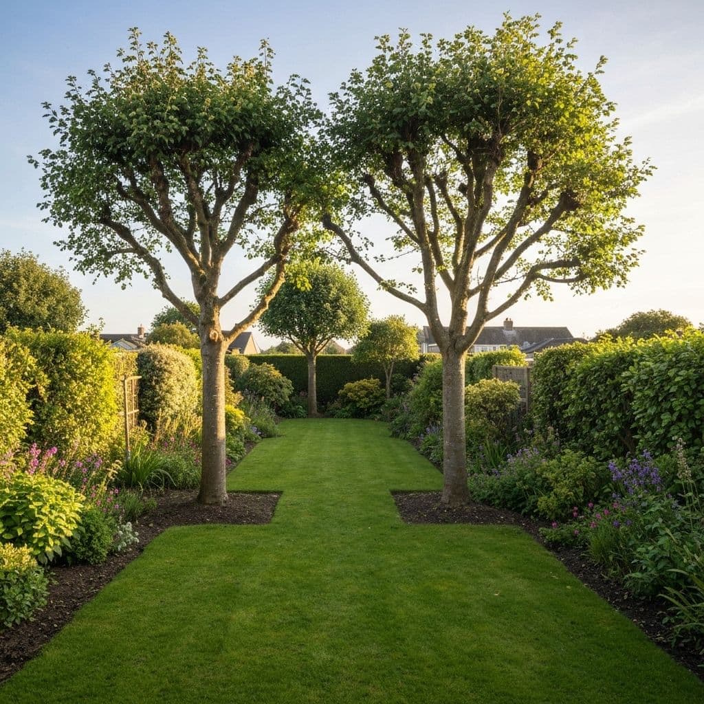 Completed tree surgery project transformation in Belfast