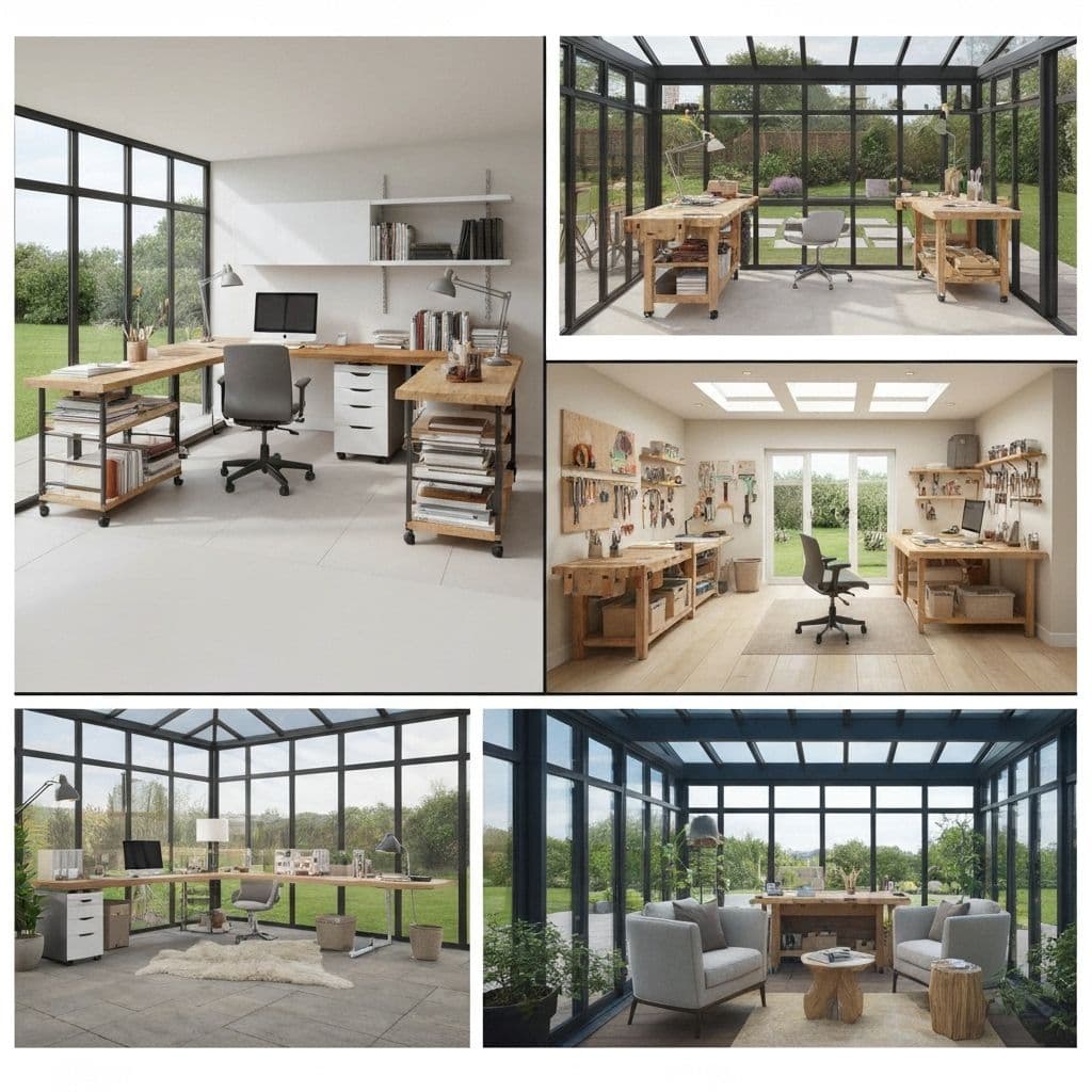 Various garden room and office designs in Belfast