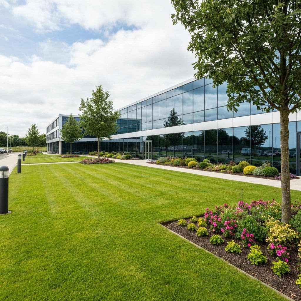 Professional commercial landscaping services in Belfast