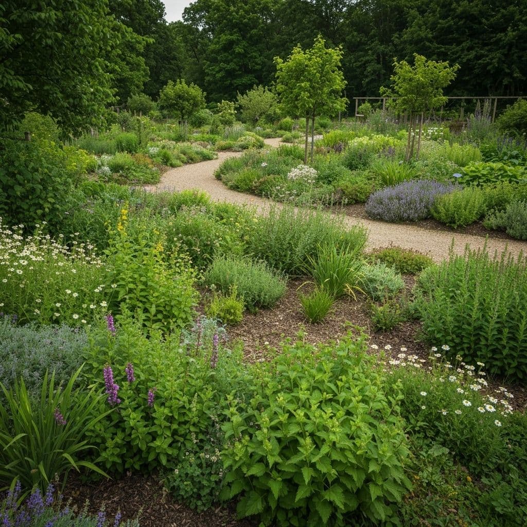 Sustainable garden design with native plants in Belfast