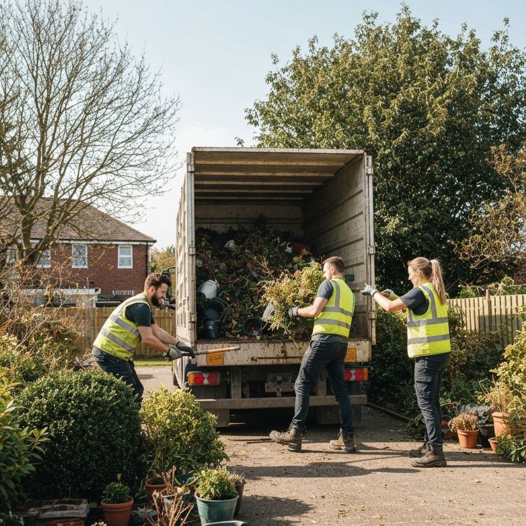 Garden clearance process in Belfast