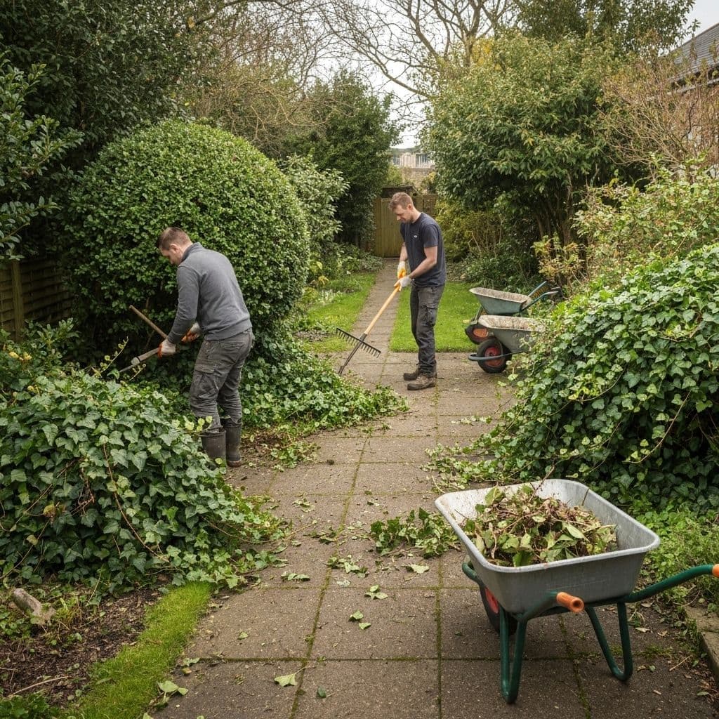 Garden clearance services in Belfast