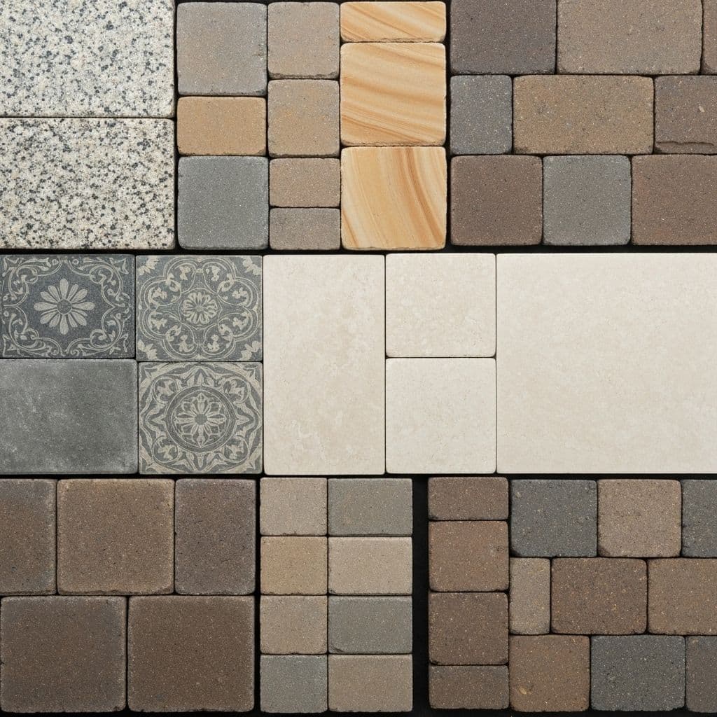 Patio paving materials Belfast